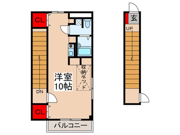 フルハウス細田の物件間取画像